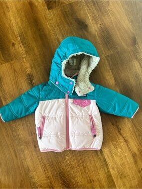 Patagonia Baby Reversible Tribbles Hoody Jacket 3-6 mo